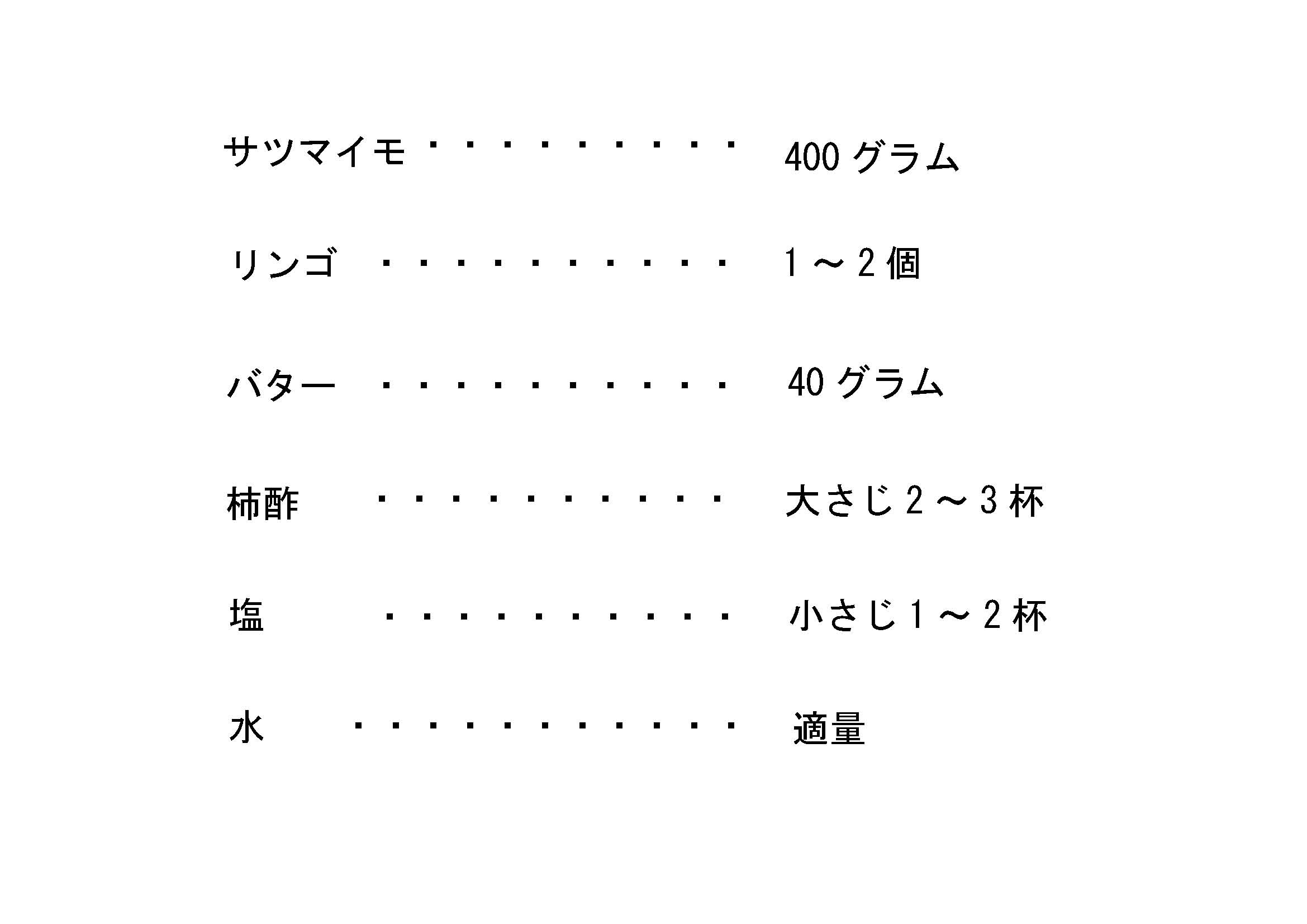 酵素の材料
