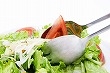 柿酢入りチキンサラダ