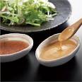 柿酢味噌のドレッシング