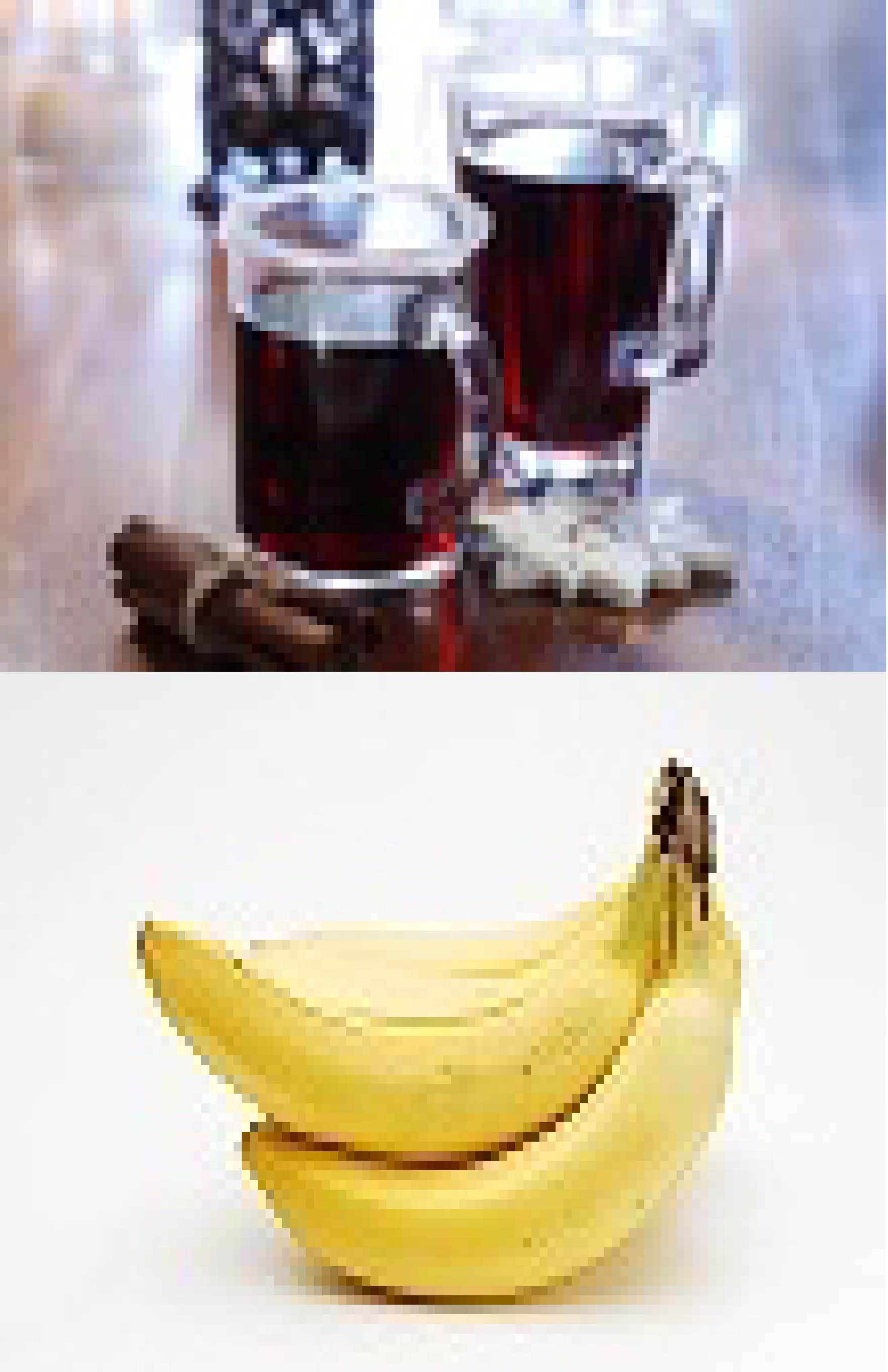 柿酢の黒糖バナナ酢